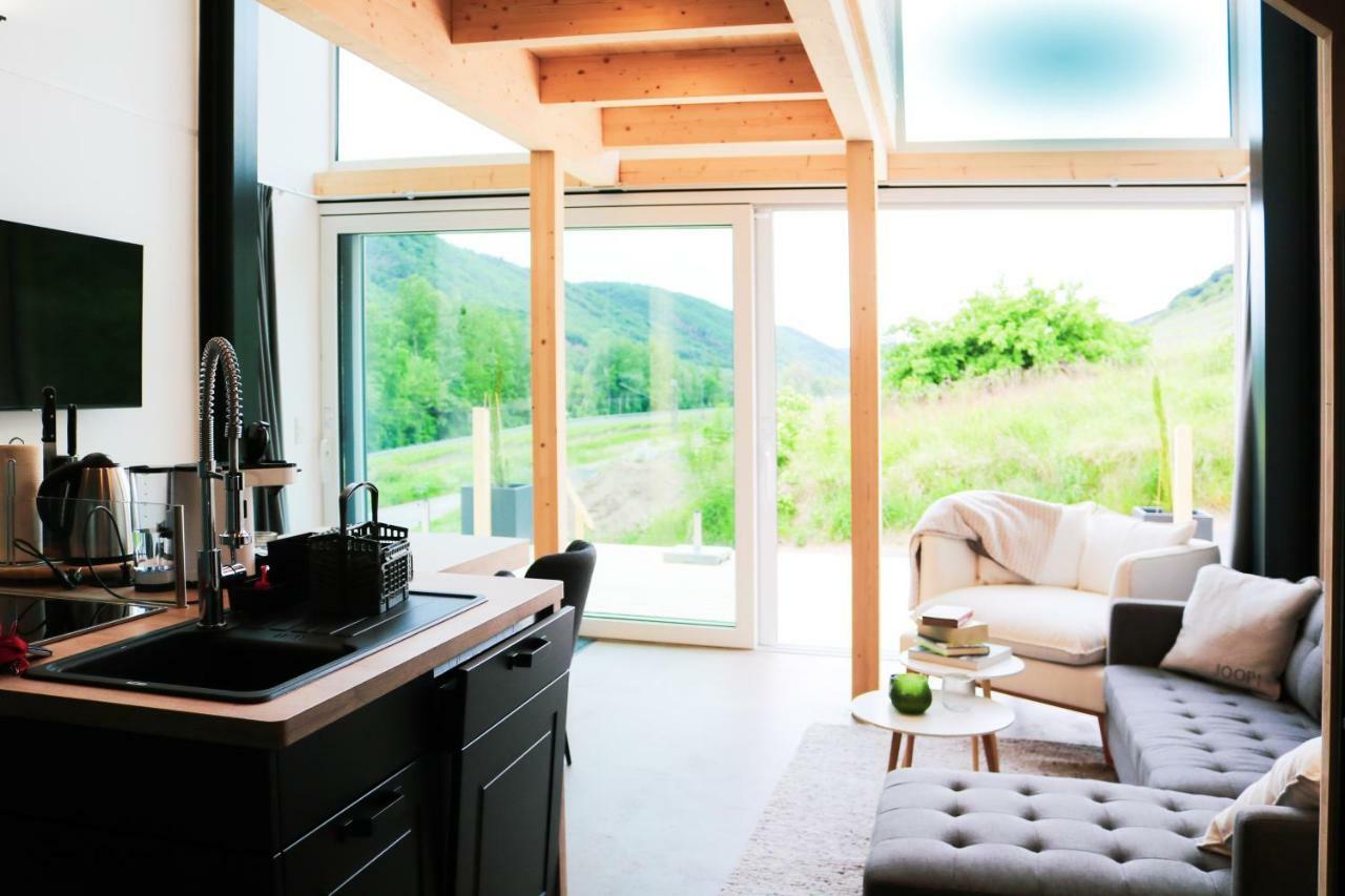 Premium Design Ferienhaeuser Mosel Chalets Pommern Ngoại thất bức ảnh